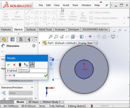 آشنایی با equation در سالیدورک
